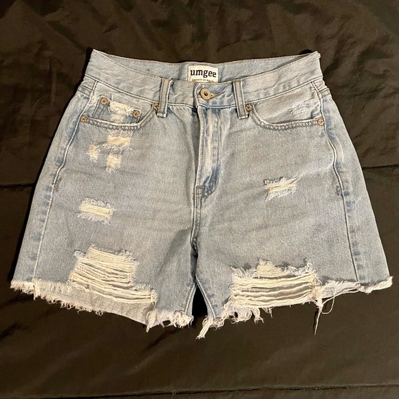 Umgee Denim Shorts - Picture 4 of 6
